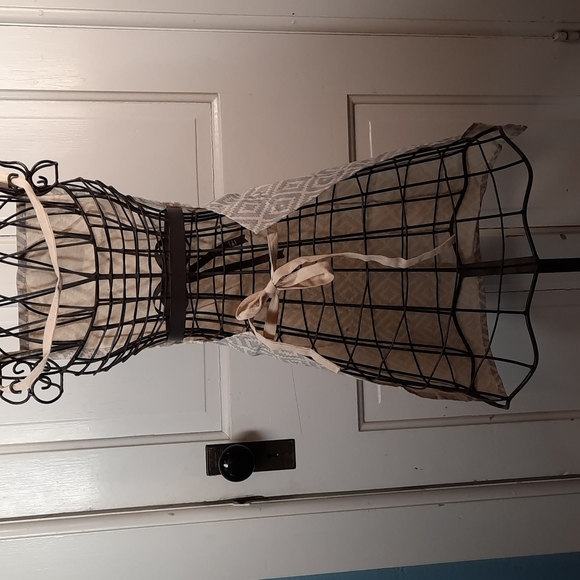 Apron Diamond Pattern Printed Design Cotton Machine Washable Chef Cook Baker - Picture 4 of 10